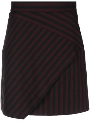 Lala Berlin Saki stripe-pattern miniskirt - Multicolour