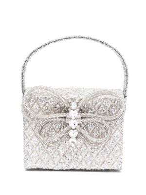 L'Alingi Ella glitter top-handle bag - Silver