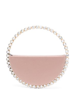 L'Alingi Eternity crystal-embellished handbag - Neutrals
