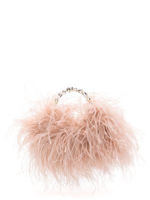 L'Alingi Taliya feather tote bag - Pink