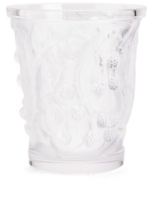 Lalique Mures crystal textured vase - Neutrals