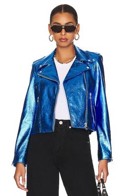 LAMARQUE Donna Biker Jacket in Blue