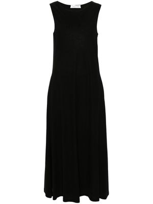 Lamberto Losani cotton midi dress - Black