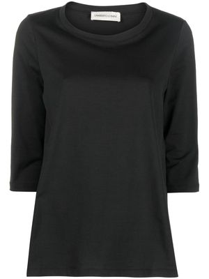 Lamberto Losani round-neck cotton T-shirt - Black