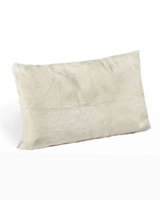 Lambskin Bolster Pillow