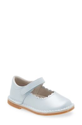 L'AMOUR Caitlin Scallop Mary Jane in Pearl Blue