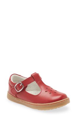 L'AMOUR Chelsea T-Strap Shoe in Red 