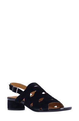 L'Amour des Pieds Elloise Slingback Sandal in Black