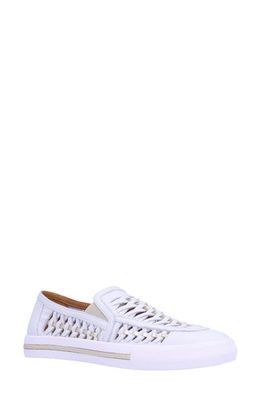 L'Amour des Pieds Karsha Woven Slip-On Shoe in White