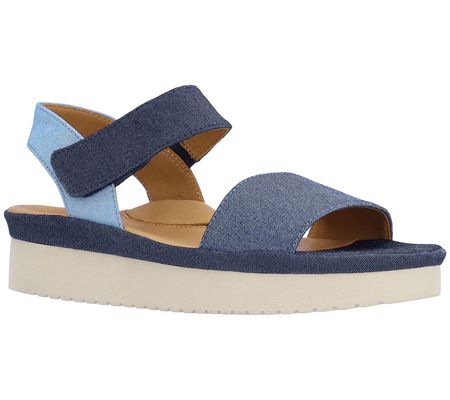 L'Amour Des Pieds Sandal - Abrilla Denim