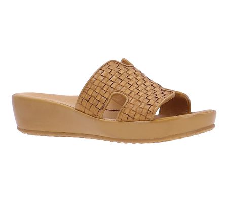 L'Amour Des Pieds Wedge Sandal - Cusaro Leather