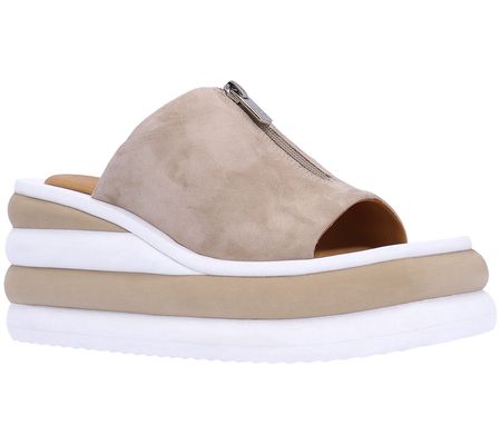 L'Amour Des Pieds Wedge Sandal - Eldoris Suede