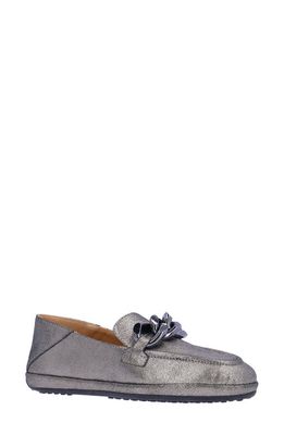 L'Amour des Pieds Yozey Loafer in Pewter