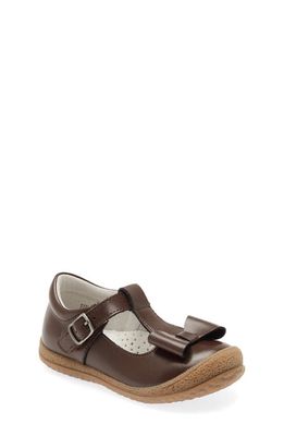 L'AMOUR Emma Bow Mary Jane in Brown 