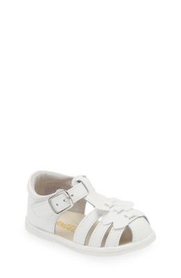 L'AMOUR Kids' Everly Bow Sandal in White