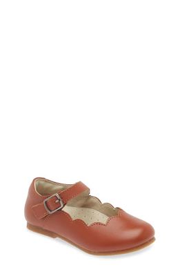 L'AMOUR Kids' Sonia Mary Jane Flat in Cognac