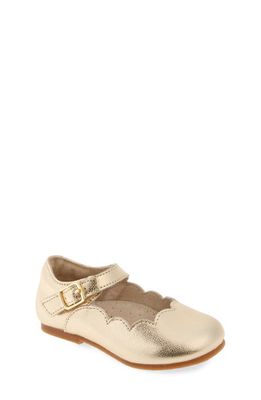 L'AMOUR Kids' Sonia Mary Jane Flat in Gold 