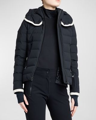 Lamoura Puffer Jacket with Contrast Trim