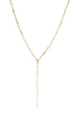 Lana Blake Tag Y-Necklace in Yellow