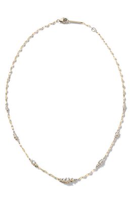 Lana Crystal Station Ombré Necklace in Yellow