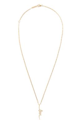 Lana Diamond Love Pendant Necklace in Yellow Gold
