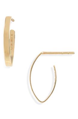 Lana Jewelry Blake Mini Hoop Earrings in Yellow