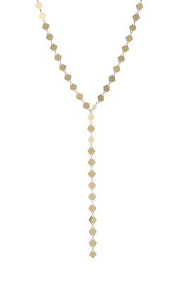 Lana Laser Miami Y-Necklace in Yellow Gold