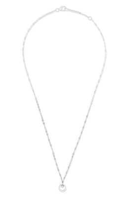 Lana Solo Diamond Pendant Necklace in Silver