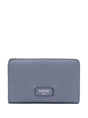 Lancel Ninon rectangular compact zipped wallet - Blue