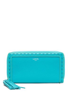 Lancel Premier Flirt tassel-detail long wallet - Blue
