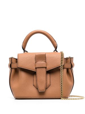 Lancel small Charlie leather bag - Brown