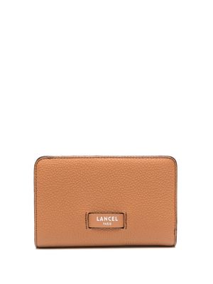 Lancel zip compact wallet - Neutrals