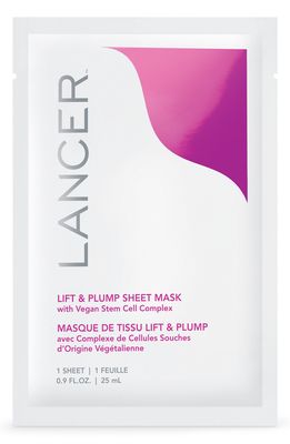 LANCER Skincare Lift & Plump Sheet Mask in 1 Sheet