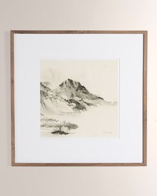 "Land Sketch 2" Art Print