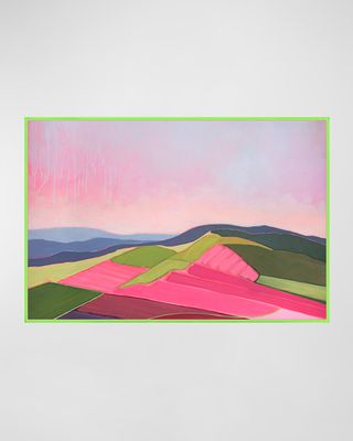 Landscape In Pink II Giclee by Catherine Freshley