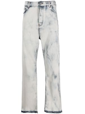 Laneus bleached-wash denim jeans - Neutrals