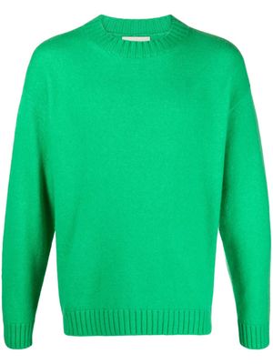 Laneus crew-neck cashmere-blend jumper - Green