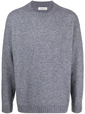Laneus crew-neck cashmere-blend jumper - Grey