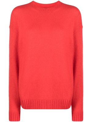 Laneus crew neck pullover jumper - Red