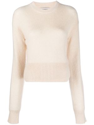 Laneus cropped cashmere-blend jumper - Neutrals