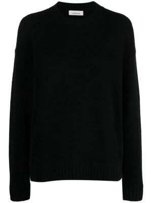 Laneus drop-shoulder cashmere-blend jumper - Black