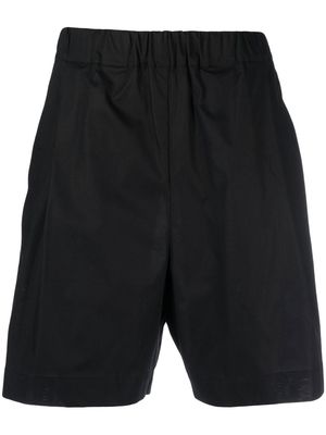 Laneus elasticated-waist shorts - Black