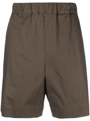 Laneus elasticated-waist shorts - Green