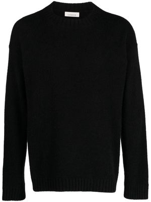 Laneus fine-knit cashmere-blend jumper - Black