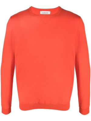 Laneus fine-knit cashmere jumper - Orange