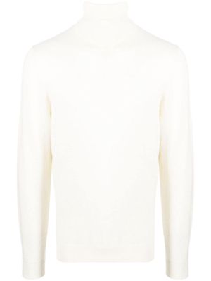 Laneus fine-knit cashmere jumper - White