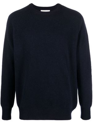 Laneus fine-knit jumper - Blue