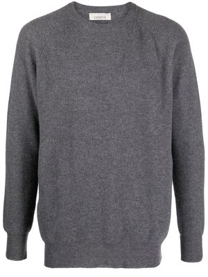 Laneus fine-knit jumper - Grey