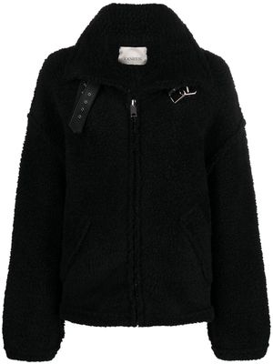 Laneus front buckle-fastening detail jacket - Black