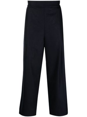 Laneus high-waist straight-leg trousers - Blue